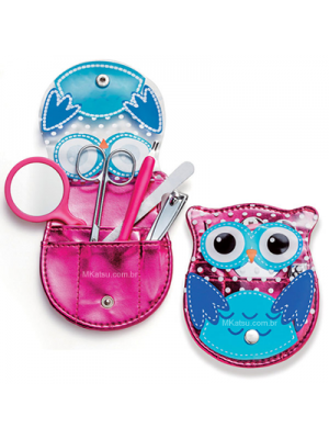 Kit Manicure Coruja - 5 Peças