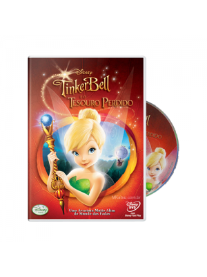 DVD Tinker Bell e o Tesouro Perdido Disney